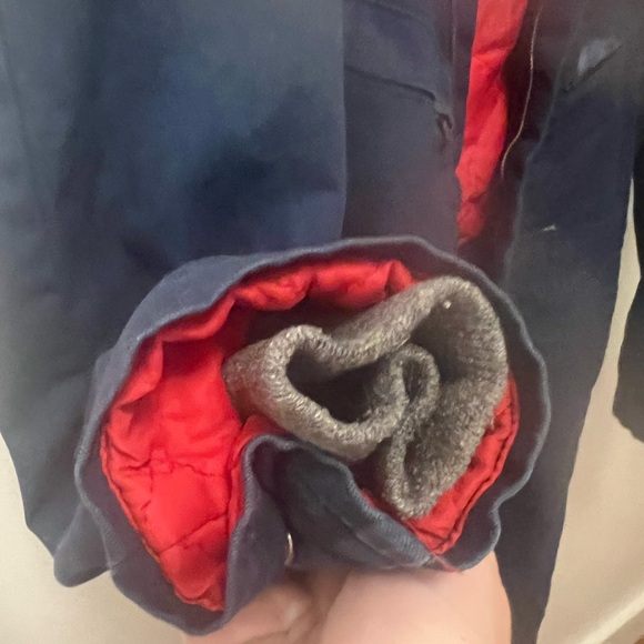 VINTAGE WALLS Blizard Pruf Men's Blue Coveralls Red Lining Size 34-36 - Picture 6 of 12